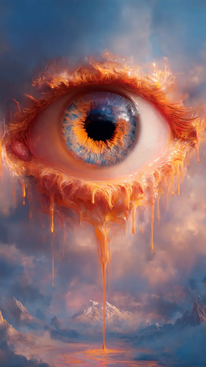 Загляни в глаза сновидений. 👁🌌
Новая коллекция в стиле космического сюрреализма. Каждый арт — портал в другой мир | Сетка — социальная сеть от hh.ru
