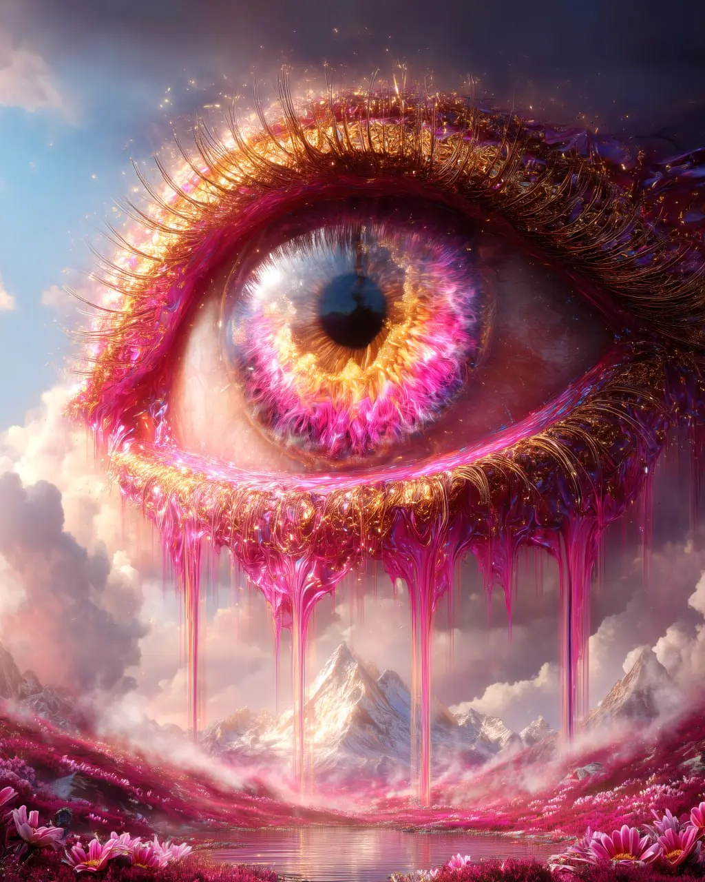 Загляни в глаза сновидений. 👁🌌
Новая коллекция в стиле космического сюрреализма. Каждый арт — портал в другой мир | Сетка — социальная сеть от hh.ru