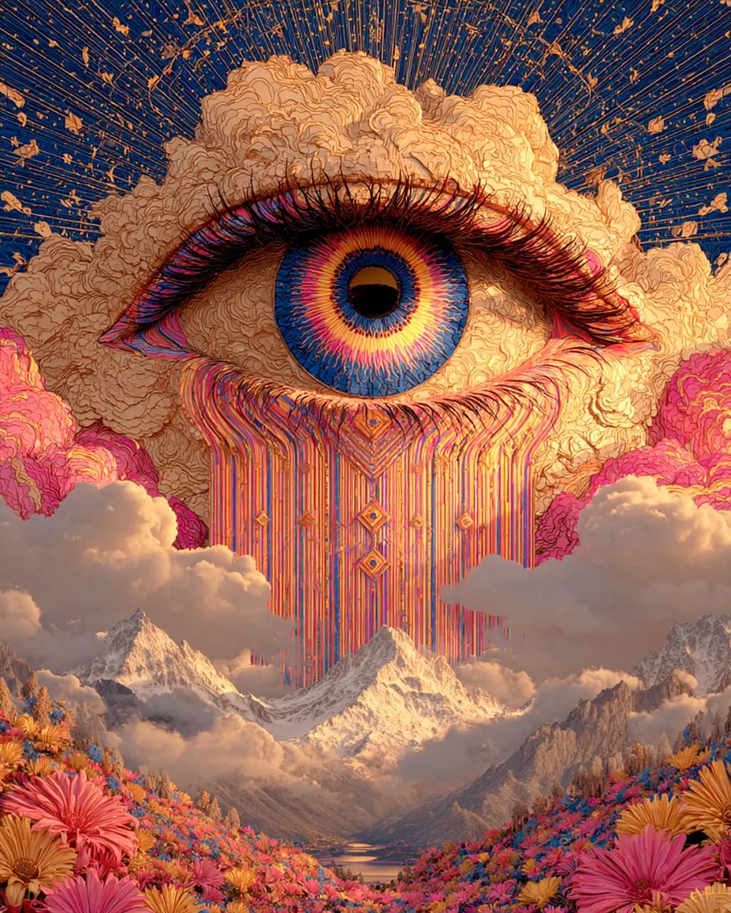 Загляни в глаза сновидений. 👁🌌
Новая коллекция в стиле космического сюрреализма. Каждый арт — портал в другой мир | Сетка — социальная сеть от hh.ru