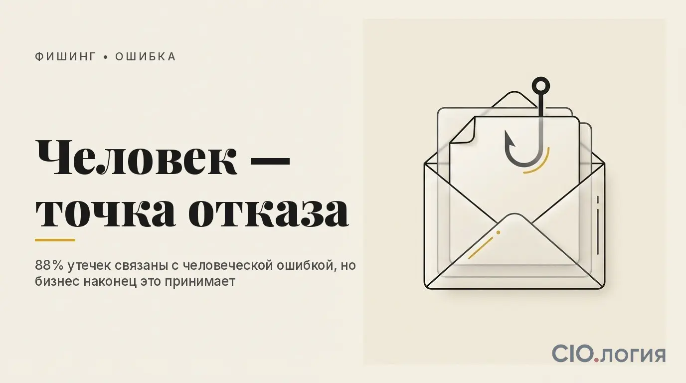 88% утечек — человеческая ошибка. Бизнес наконец это принял | Сетка — социальная сеть от hh.ru