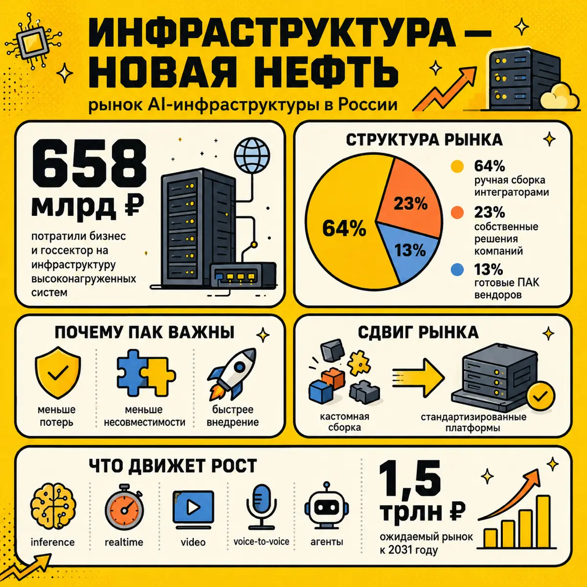 Инфраструктура стала новой нефтью | Сетка — социальная сеть от hh.ru