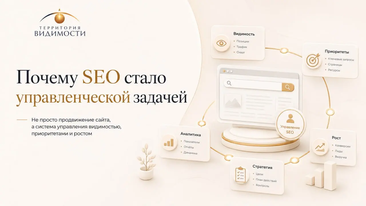 SEO — это не просто “продвижение сайта”. Это управление ростом | Сетка — социальная сеть от hh.ru