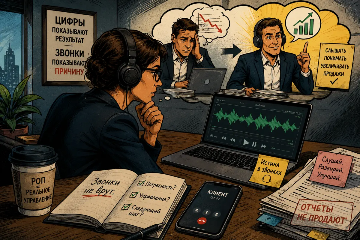 13/30. Почему РОПы боятся слушать звонки? | Сетка — социальная сеть от hh.ru
