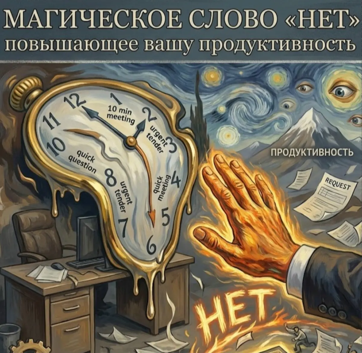 Магическое слово «нет», повышающее вашу продуктивность | Сетка — социальная сеть от hh.ru
