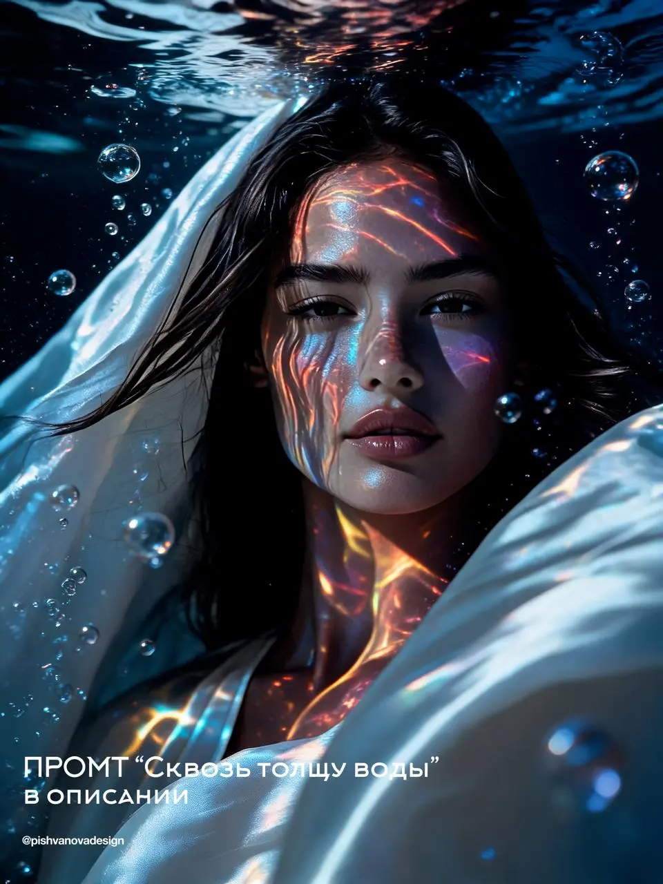Стиль и жанр:
портрет в стиле underwater portrait, художественная фотография, экспериментальный fashion портрет, современная редакторская съемка
Визуальные эффекты:
эффект нахождения под водой
вода оч... | Сетка — социальная сеть от hh.ru