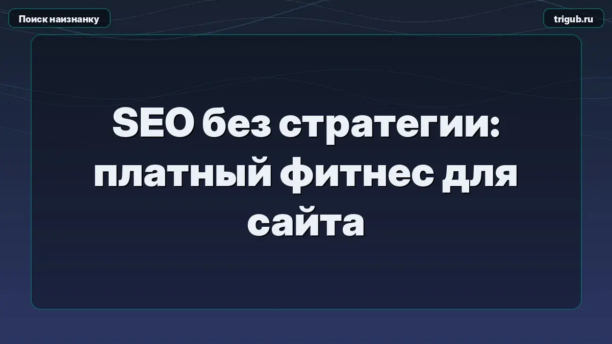 Бизнес привык воспринимать SEO как абонемент в спортзал: пла | Сетка — социальная сеть от hh.ru
