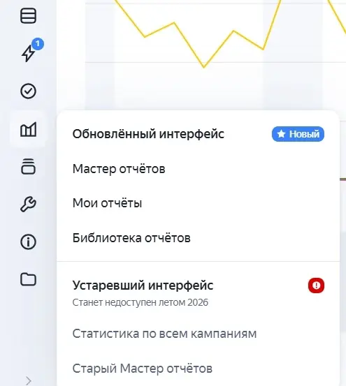 Яндекс.Директ переходит на новые отчёты 📊 | Сетка — социальная сеть от hh.ru