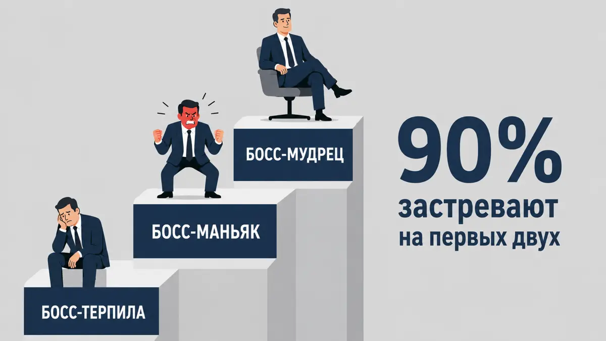 Три фазы руководителя. Узнаете себя? | Сетка — социальная сеть от hh.ru