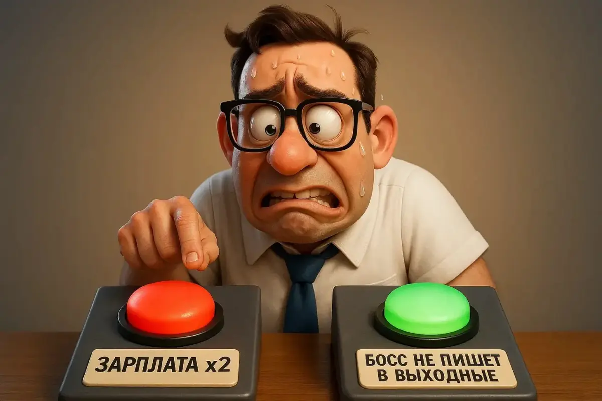 Сложный выбор в эпоху ментального здоровья 🙃 | Сетка — социальная сеть от hh.ru