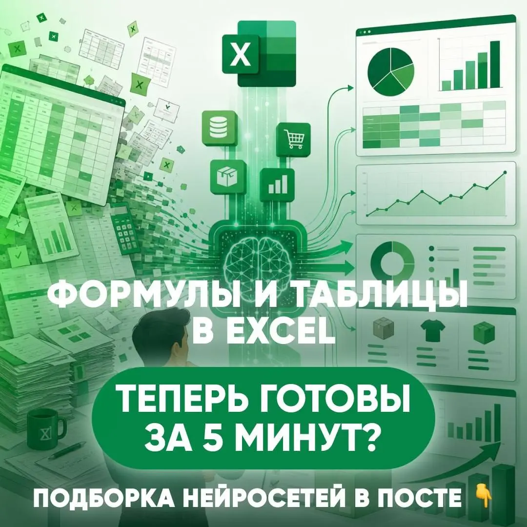 📊 ФОРМУЛЫ И ТАБЛИЦЫ EXCEL БОЛЬШЕ НЕ ЗАНИМАЮТ ЧАСЫ И ДНИ | Сетка — социальная сеть от hh.ru