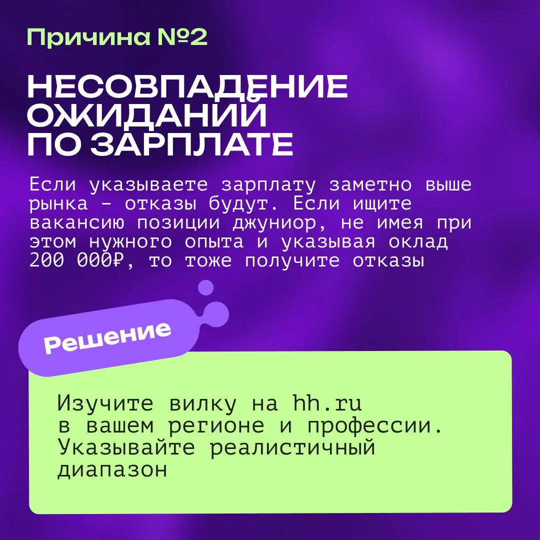 Отклики на вакансии не приводят к результату – что делать? | Сетка — социальная сеть от hh.ru