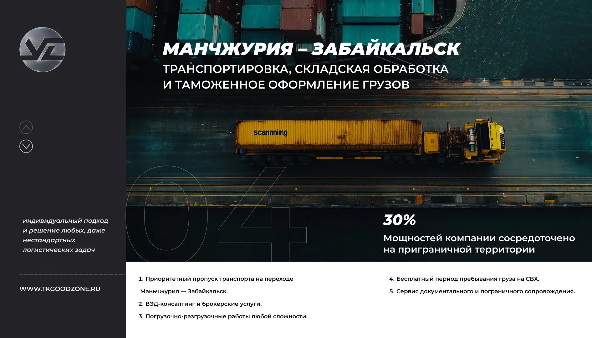 Экспресс-дизайн презентации для логистической компании. | Сетка — социальная сеть от hh.ru
