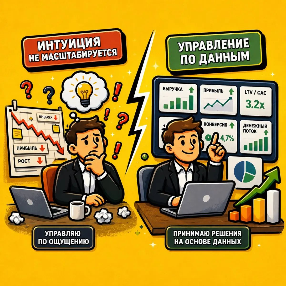 Интуиция не масштабируется | Сетка — социальная сеть от hh.ru
