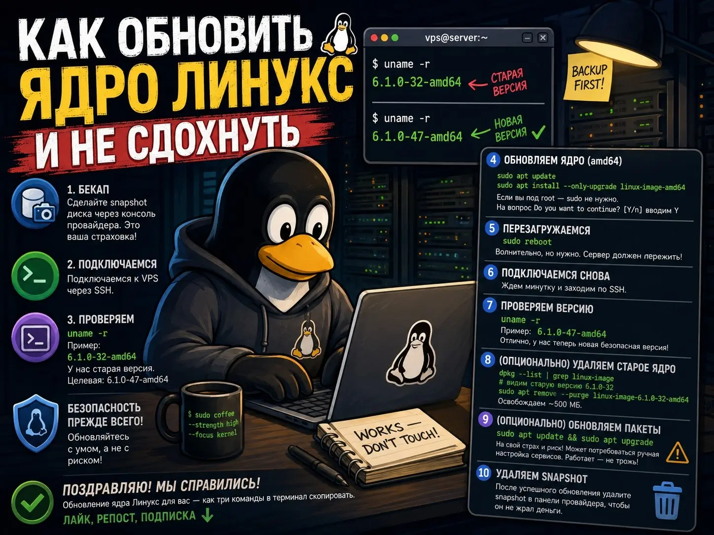 Как пропатчить KDE2 под FreeBSD ядро Линукс и не сдохнуть
После поста про уязвимость я пошел обновлять ядро линукса на своём VPS | Сетка — социальная сеть от hh.ru