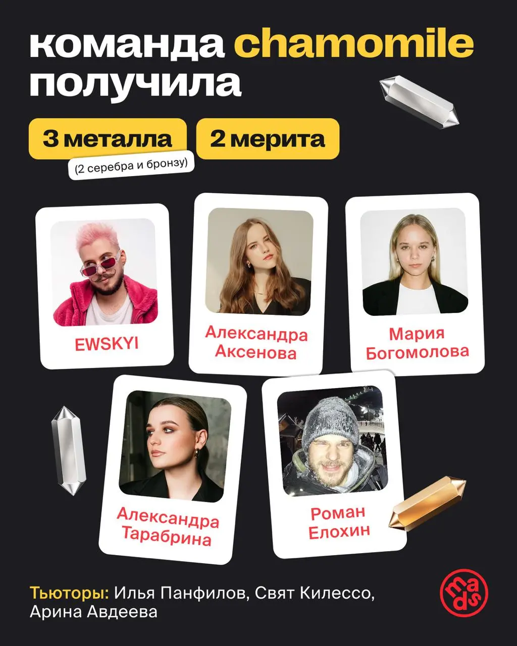 9 наград на Young Ones — 3 металла и 6 меритов 🏆
⠀
Фестиваль Young Ones — это своего рода студенческие Канны. Придумать идею, упаковать ее в кейс и попасть в шорт-лист — уже большая победа | Сетка — социальная сеть от hh.ru
