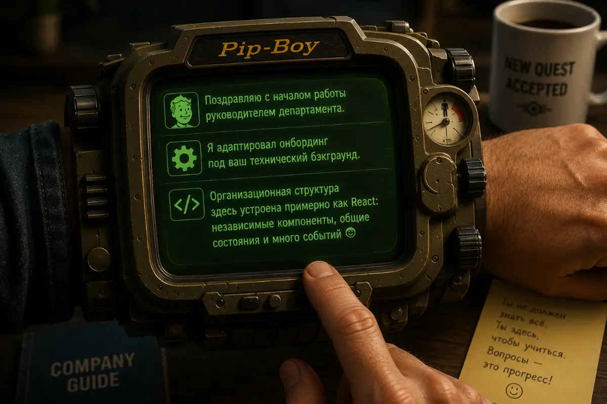LLM  как Pip-Boy или возможность задавать глупые вопросы | Сетка — социальная сеть от hh.ru