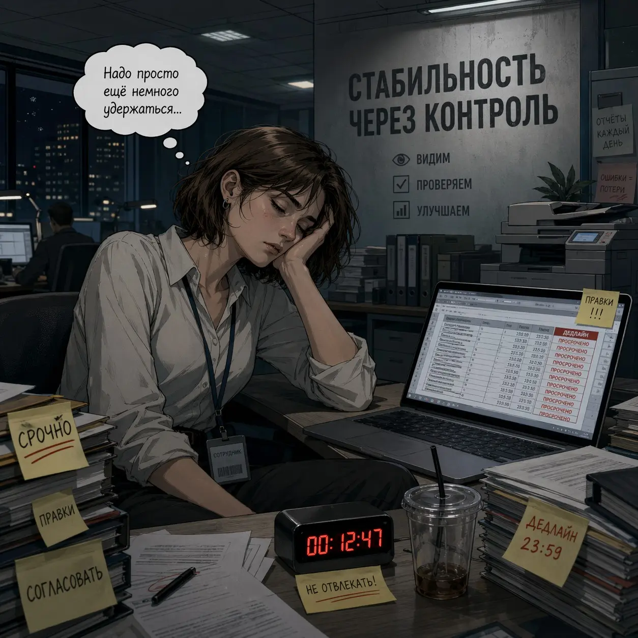 Когда система уже трещит, но человек всё ещё держится | Сетка — социальная сеть от hh.ru