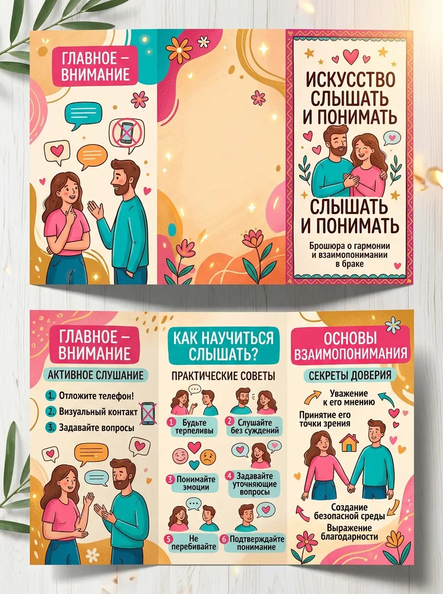 Умение понимать своего мужчину."Брошура". | Сетка — социальная сеть от hh.ru