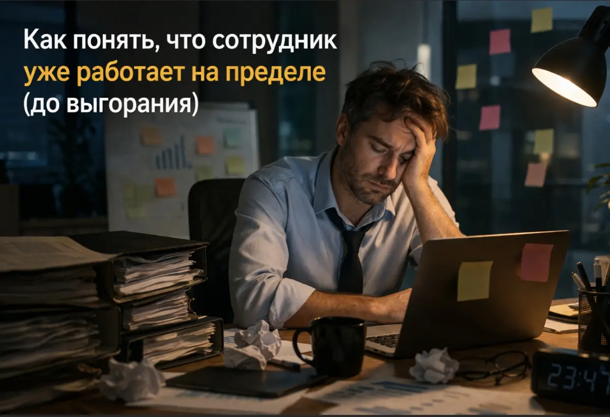 Как понять, что сотрудник уже работает на пределе | Сетка — социальная сеть от hh.ru