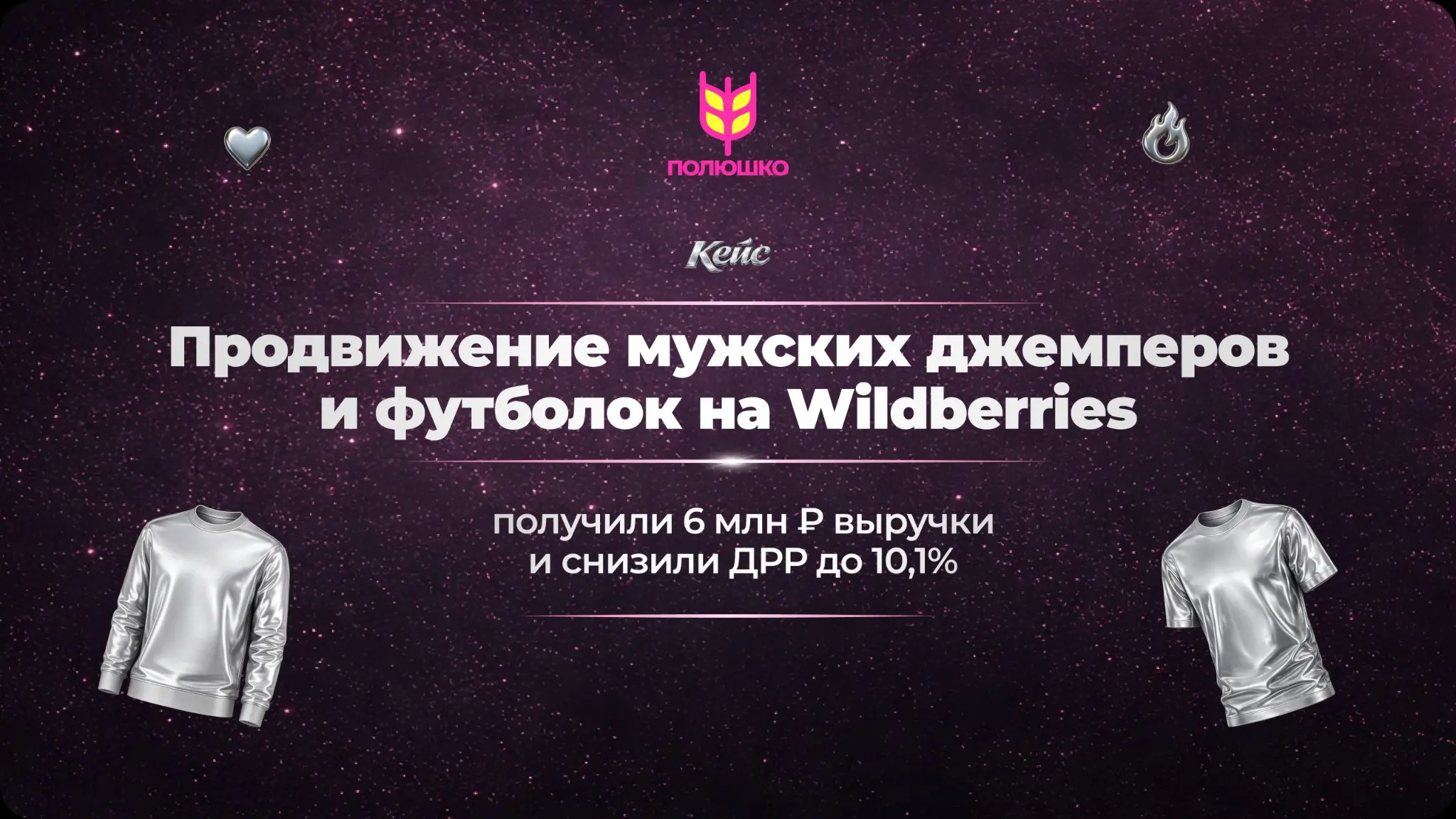 Кейс продвижения мужской одежды на Wildberries | Сетка — социальная сеть от hh.ru