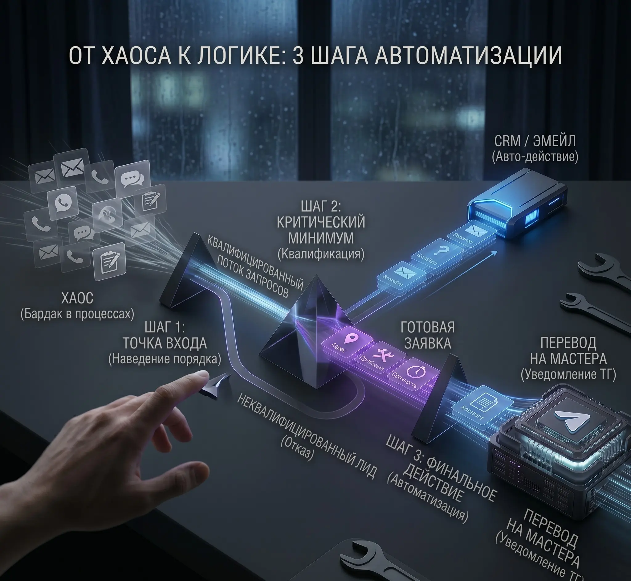 Если в процессах бардак, нужна автоматизация. | Сетка — социальная сеть от hh.ru