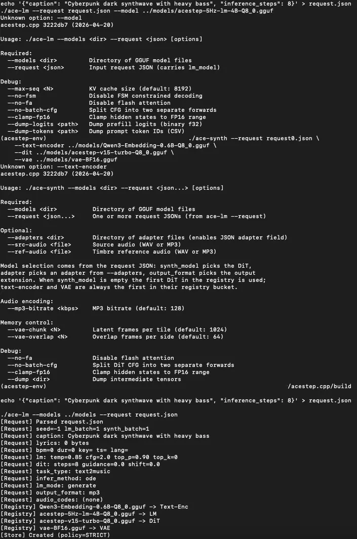 🚀 КАК Я ЗАПУСТИЛ ACE STEP (АНАЛОГ SUNO) НА MAC PRO 2008 ГОДА
https://vk.ru/wall10503398\5419
Сегодня ночью в моей мастерской случилось невероятное | Сетка — социальная сеть от hh.ru