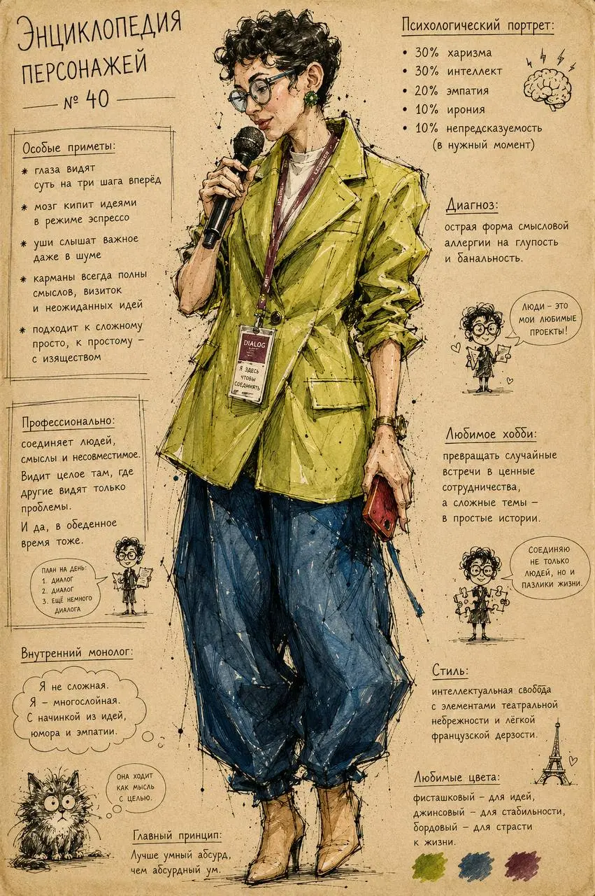 Все срочно сюда!!!!!!!🚨
Открываете GPT
Копируете промт:
Turn the person from the photo into a grotesque humorous fashion caricature sketch | Сетка — социальная сеть от hh.ru