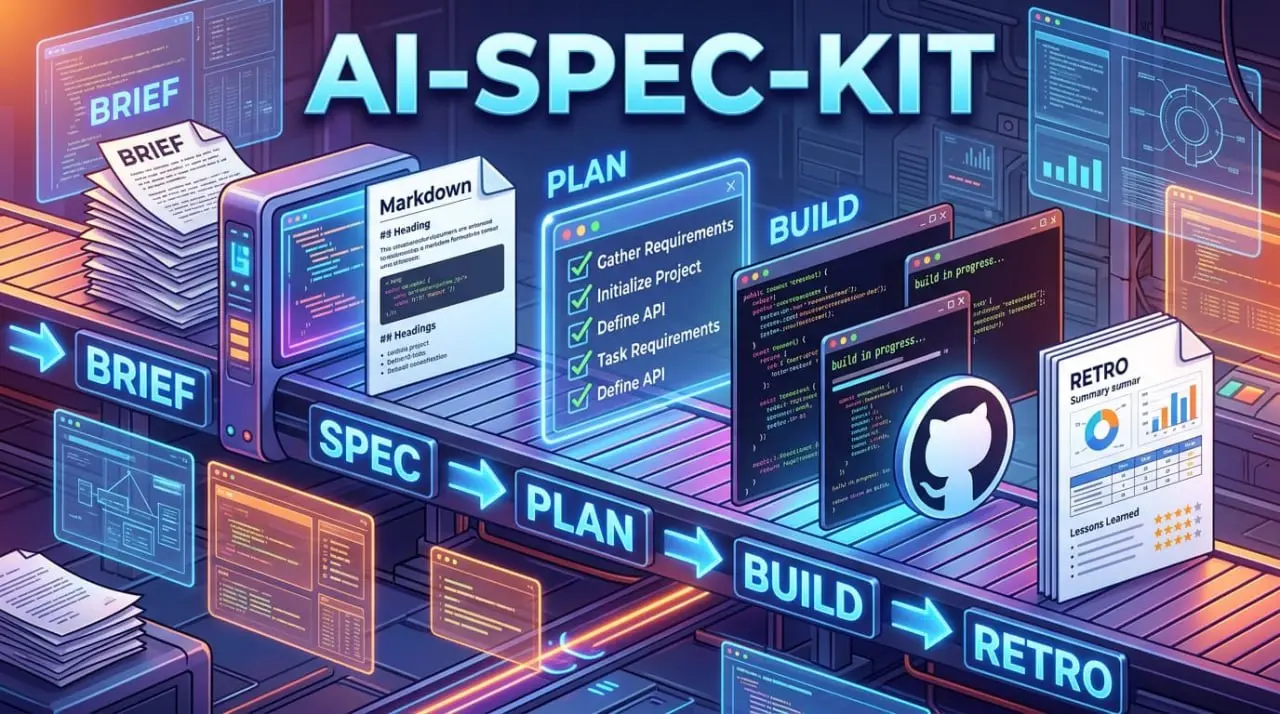 🛠 ai-spec-kit: бриф → спека → план → реализация → ретро для AI CLI
Одна из самых частых ошибок в работе с AI-ассистентом - сразу просить его писать код.
На маленькой задаче это работает | Сетка — социальная сеть от hh.ru