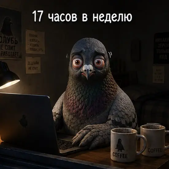 Был обычный рабочий день. Пашка, как всегда, пинговал голубок, но одна мысль не дала ему покоя.
Помочь Пашке (и себе). | Сетка — социальная сеть от hh.ru