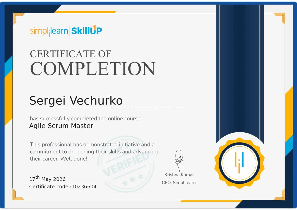 Project manager  / Agile Scrum Master | Сетка — социальная сеть от hh.ru