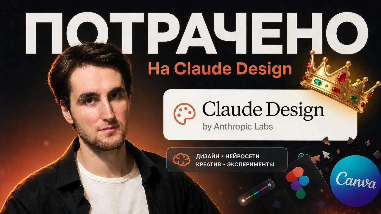 👀Claude Design — хайп или реально топ для дизайна?
Ребята, всем привет! 👋
Записал новый подробный урок-разбор по новой нейронке Claude Design, которая сейчас дико хайпит | Сетка — социальная сеть от hh.ru