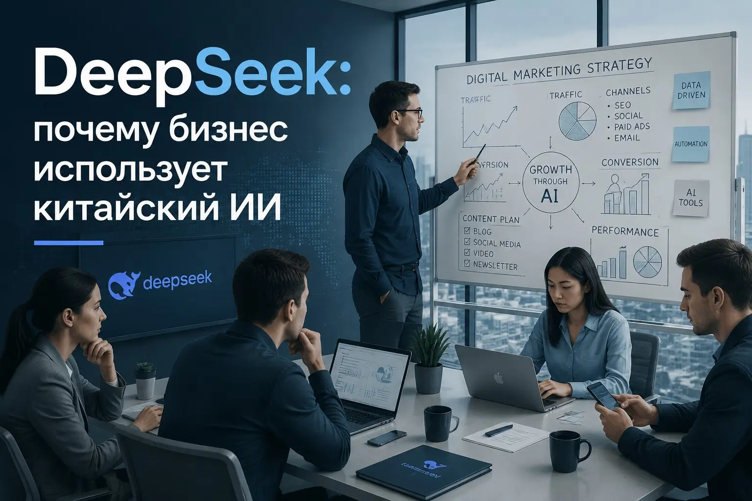 DeepSeek: почему бизнес использует китайский ИИ | Сетка — социальная сеть от hh.ru
