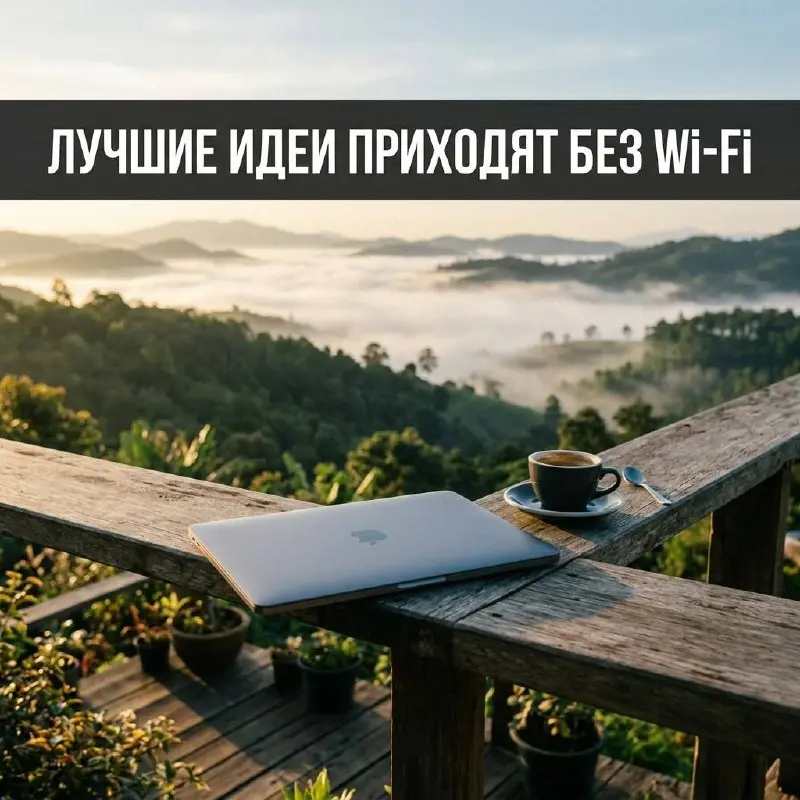 Уехала на неделю в Дагестан без ноутбука
Первые сутки мозг по привычке генерировал задачи. «Напиши», «проверь», «ответь». Руки тянулись к телефону каждые двадцать минут.
На третий день отпустило | Сетка — социальная сеть от hh.ru
