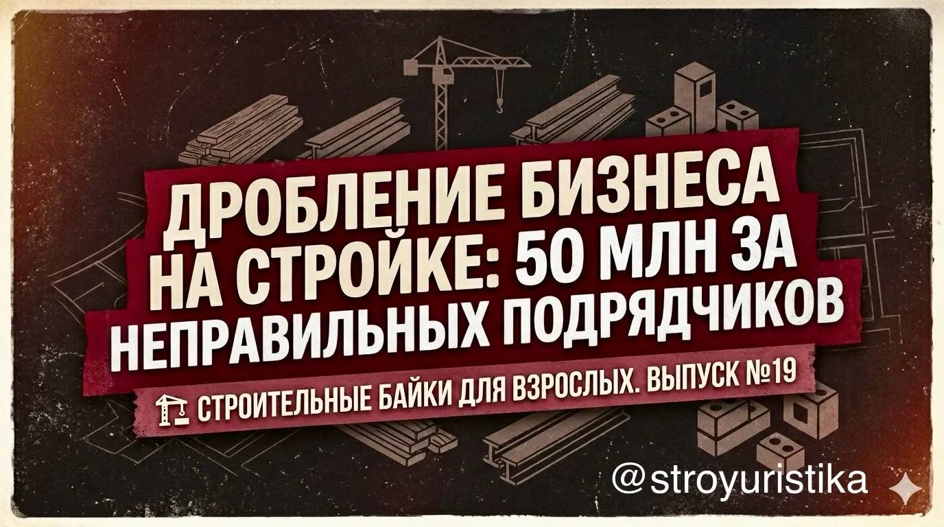 Дробление бизнеса: 50 млн за неправильных субчиков | Сетка — социальная сеть от hh.ru