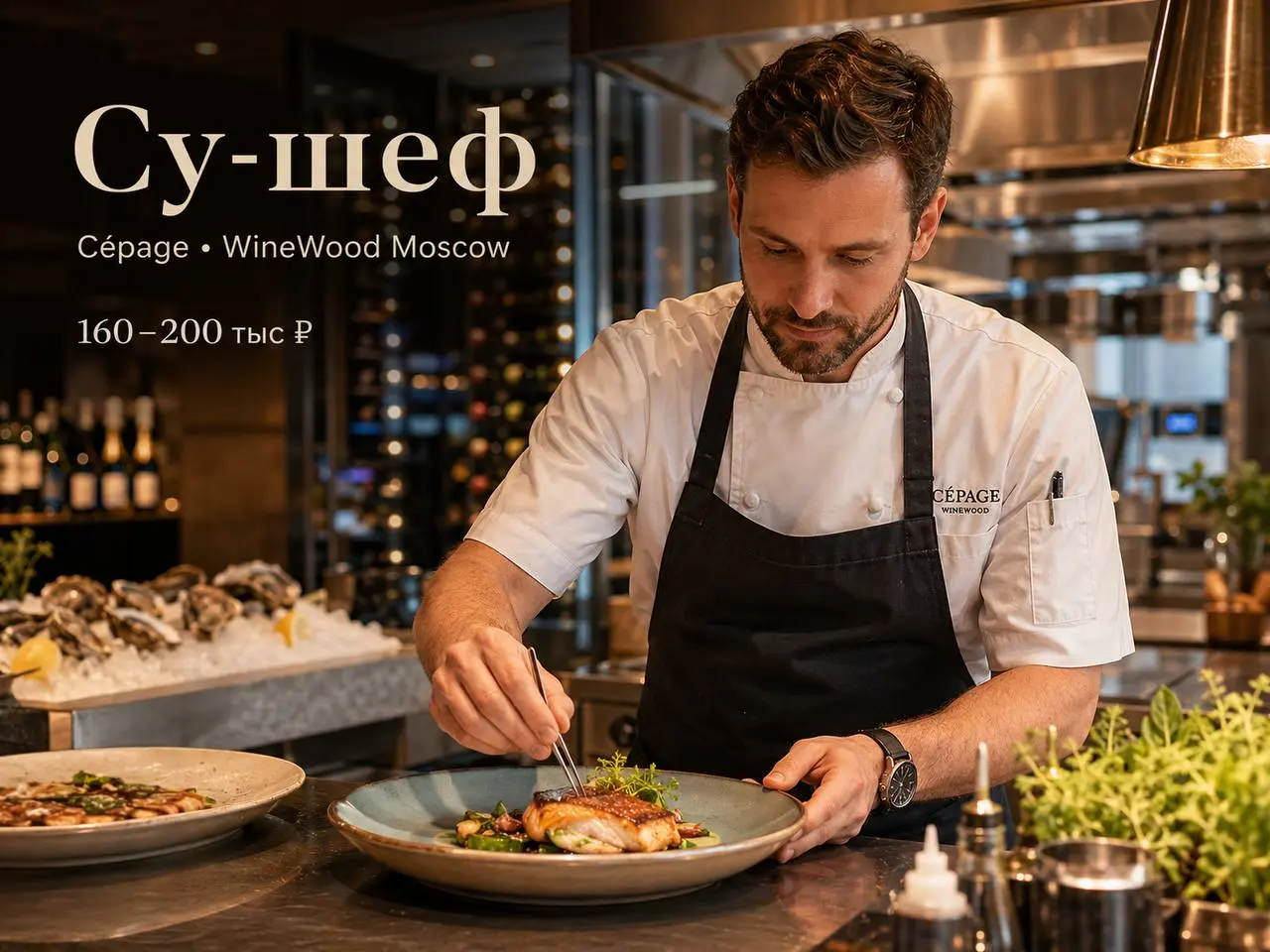 СУ-ШЕФ
160 000₽ - 200 000₽
Cépage
• Москва, м. Краснопресненская, Улица 1905 года, улица Красная Пресня, 32-34с3
• Рестораны/Кафе
• @dmitryeoff
Полное описание вакансии размещено в Телеграм и Макс | Сетка — социальная сеть от hh.ru
