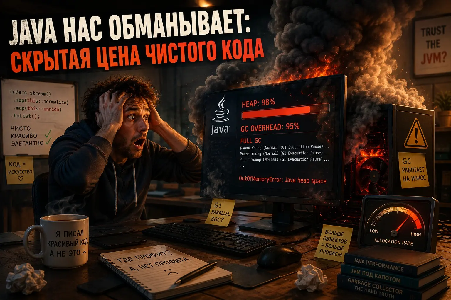 Java нас обманывает: скрытая цена чистого кода | Сетка — социальная сеть от hh.ru