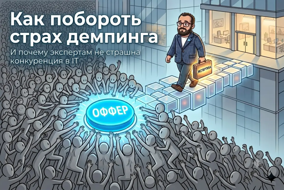 Как побороть страх демпинга и конкуренции в IT | Сетка — социальная сеть от hh.ru