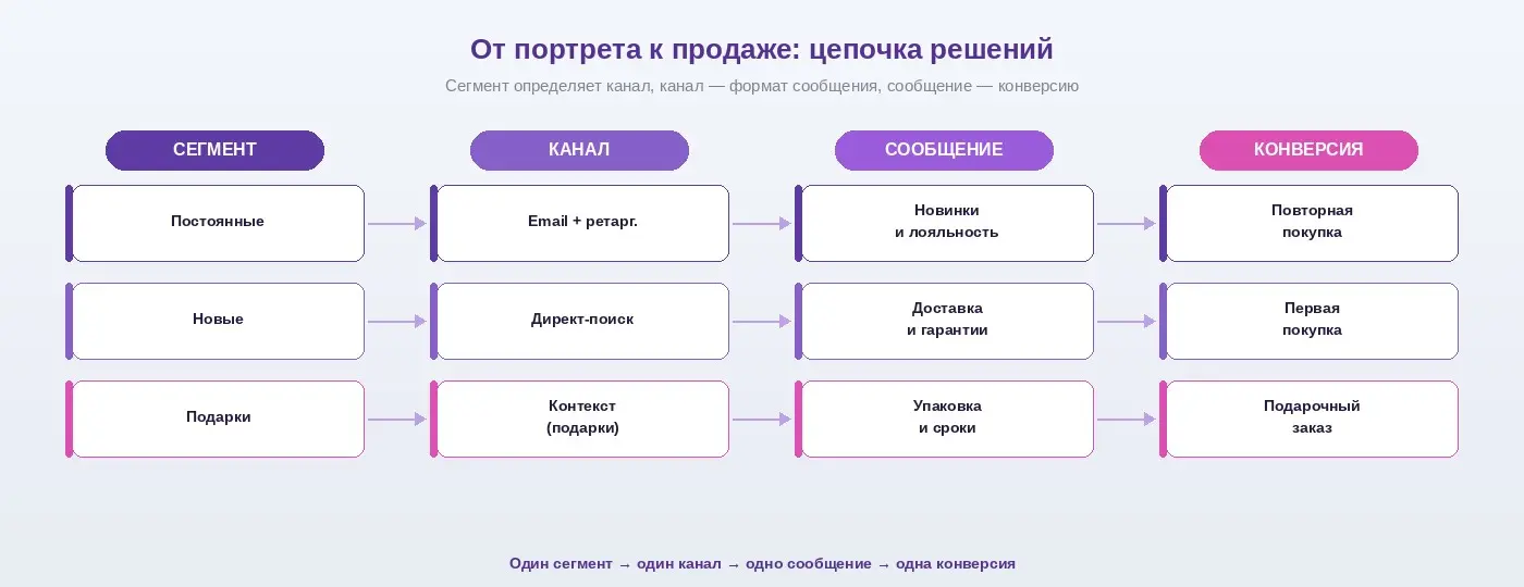 Целевая аудитория: как описать портрет клиента — гайд 2026 | Сетка — социальная сеть от hh.ru