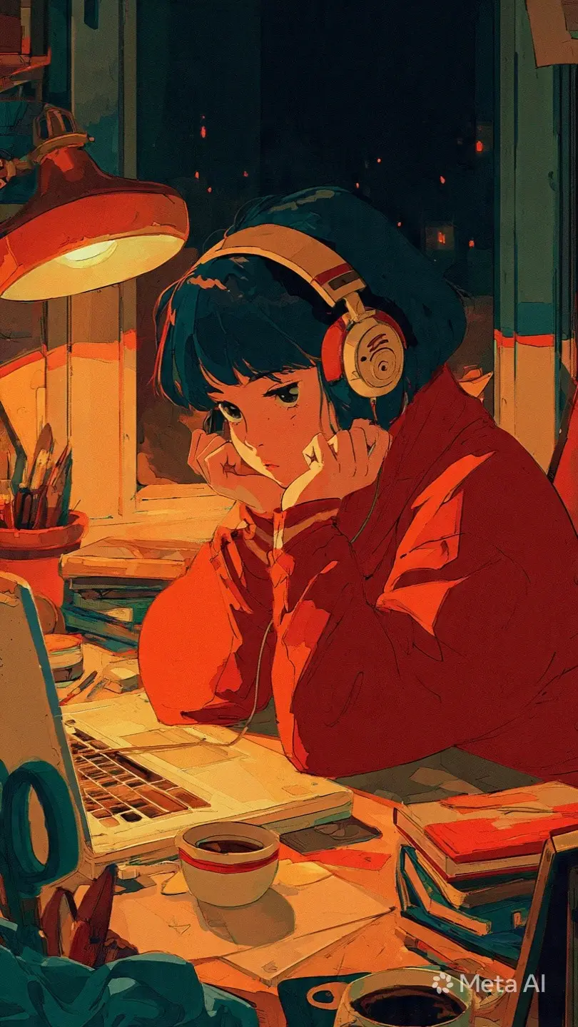 Та самая Lo-Fi девочка, которая вечно учится ✏️ | Сетка — социальная сеть от hh.ru