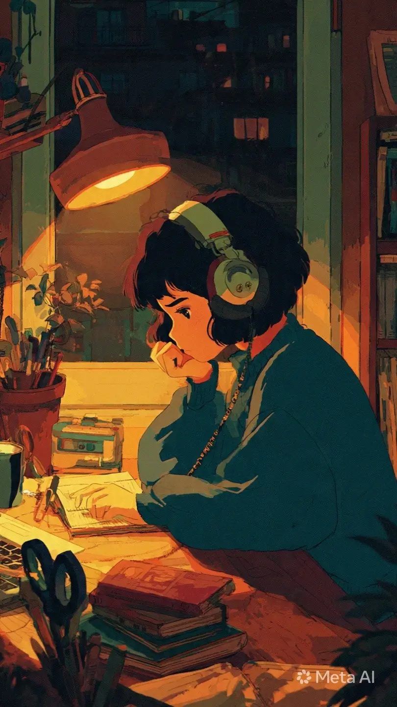 Та самая Lo-Fi девочка, которая вечно учится ✏️ | Сетка — социальная сеть от hh.ru