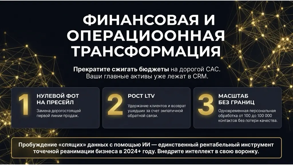 Реанимация "СПЯЩЕЙ" базы клиентов | Сетка — социальная сеть от hh.ru