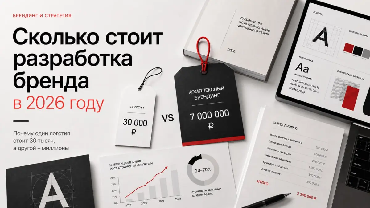Стоимость брендинга на рынке отличается в десятки раз: кто-то делает логотип за 30 тысяч, кто-то продаёт разработку бренда за миллионы | Сетка — социальная сеть от hh.ru
