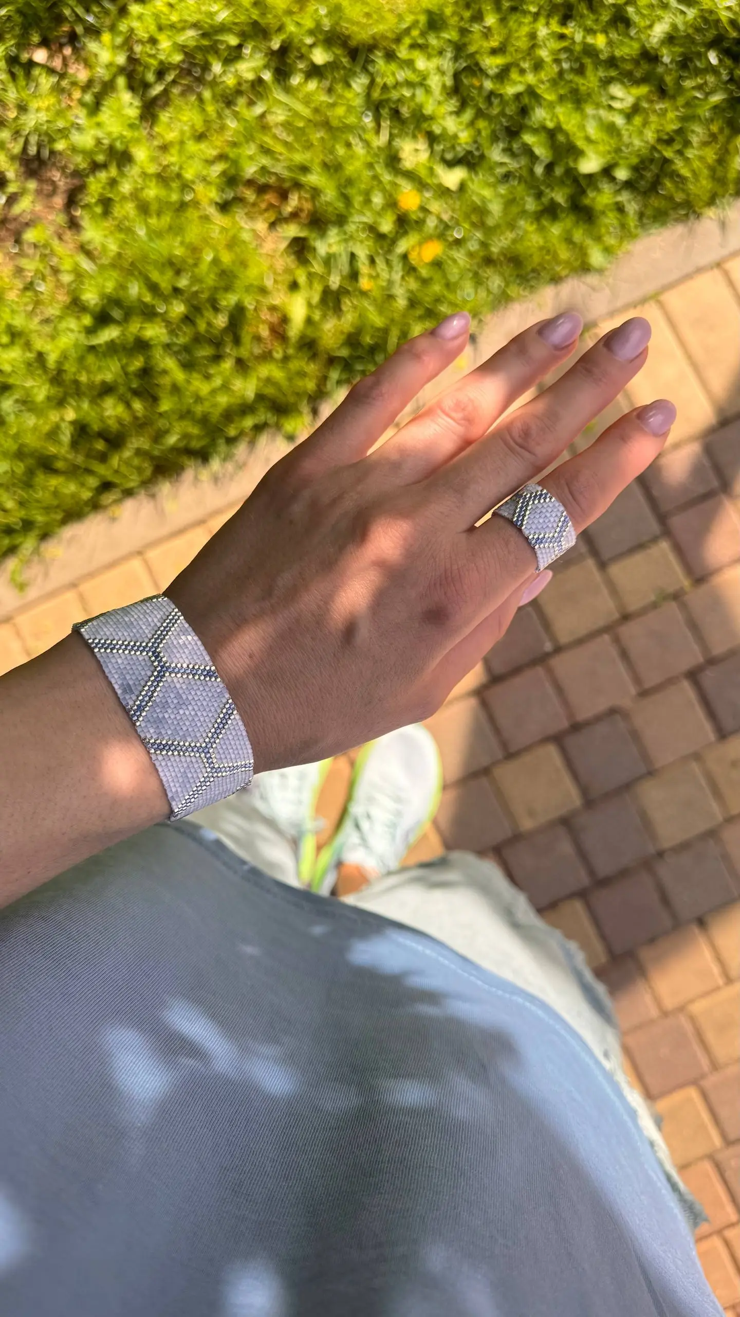 Это сатиновый блеск японского бисера просто ослепляет ✨ | Сетка — социальная сеть от hh.ru