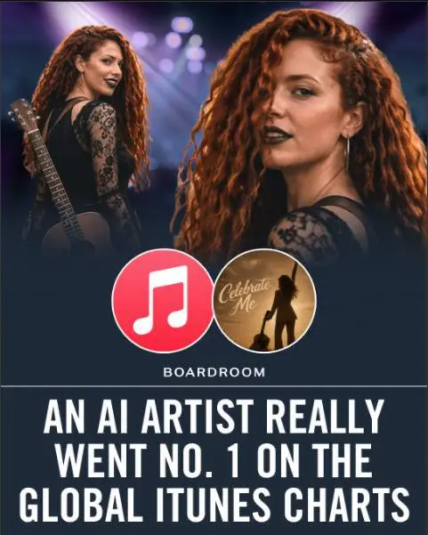 AI-песни в топе iTunes
Недавний успех трека «Celebrate Me», созданного искусственным интеллектом под псевдонимом IngaRose, поднял вопрос, который мы, маркетологи, не можем игнорировать | Сетка — социальная сеть от hh.ru