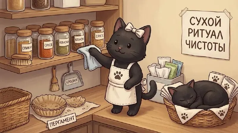 Пока это всё больше в голове, чем на кухне 🐾
Я просто собираю картинки, идеи, какие-то кусочки настроения — и из этого постепенно складывается моё будущее cat cafe | Сетка — социальная сеть от hh.ru