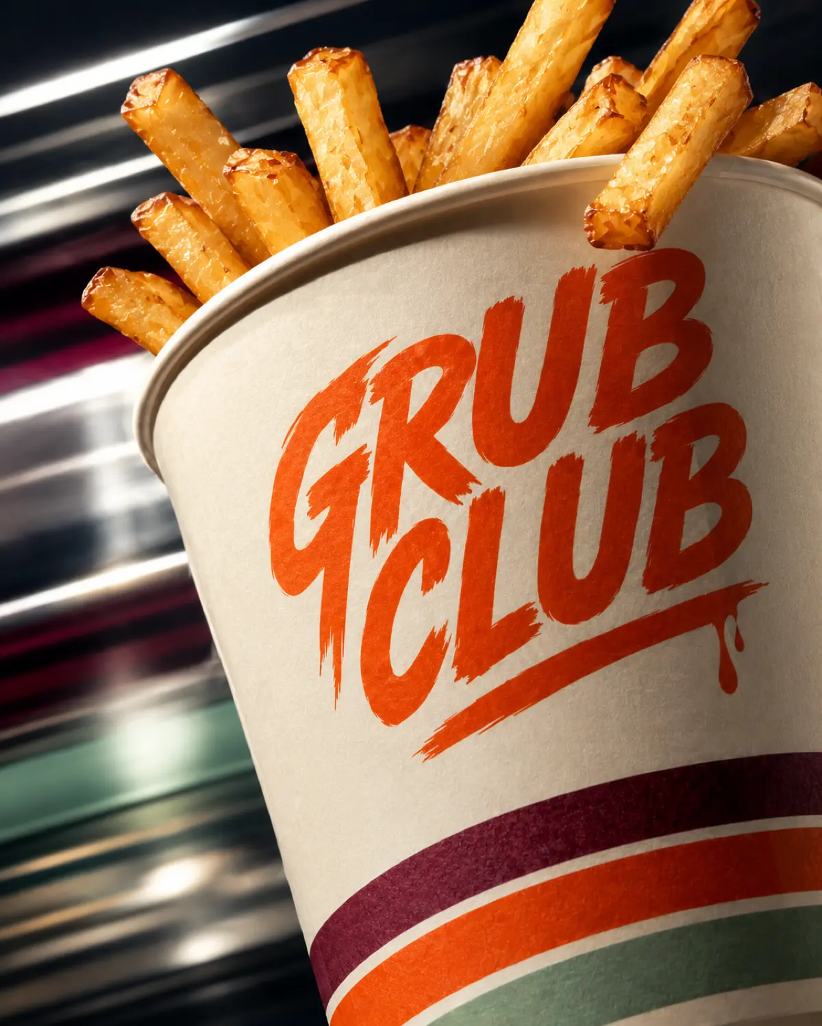 Grub club Fast food brand identity | Сетка — социальная сеть от hh.ru