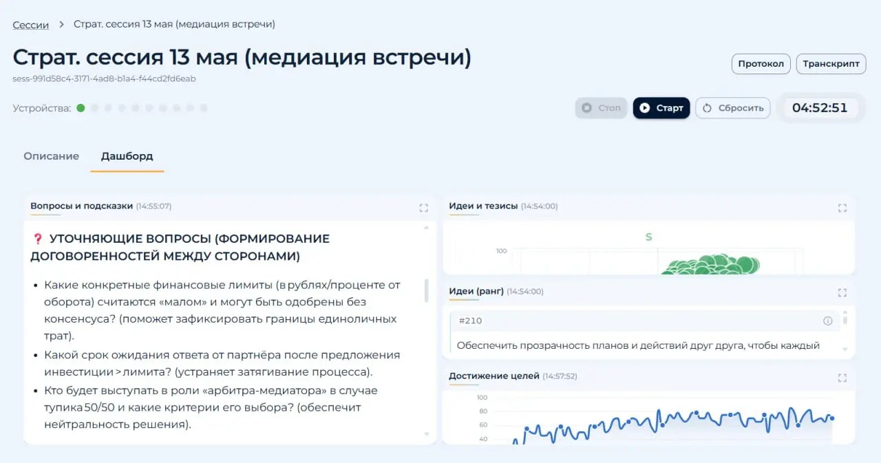 О сессиях для ТОП-ов
Недавно у меня прошла сессия для двух партнёров - собственников трёх разных бизнесов, в которой стояла задача распределить сферы влияния, зоны ответственности и внести ясность и ч... | Сетка — социальная сеть от hh.ru