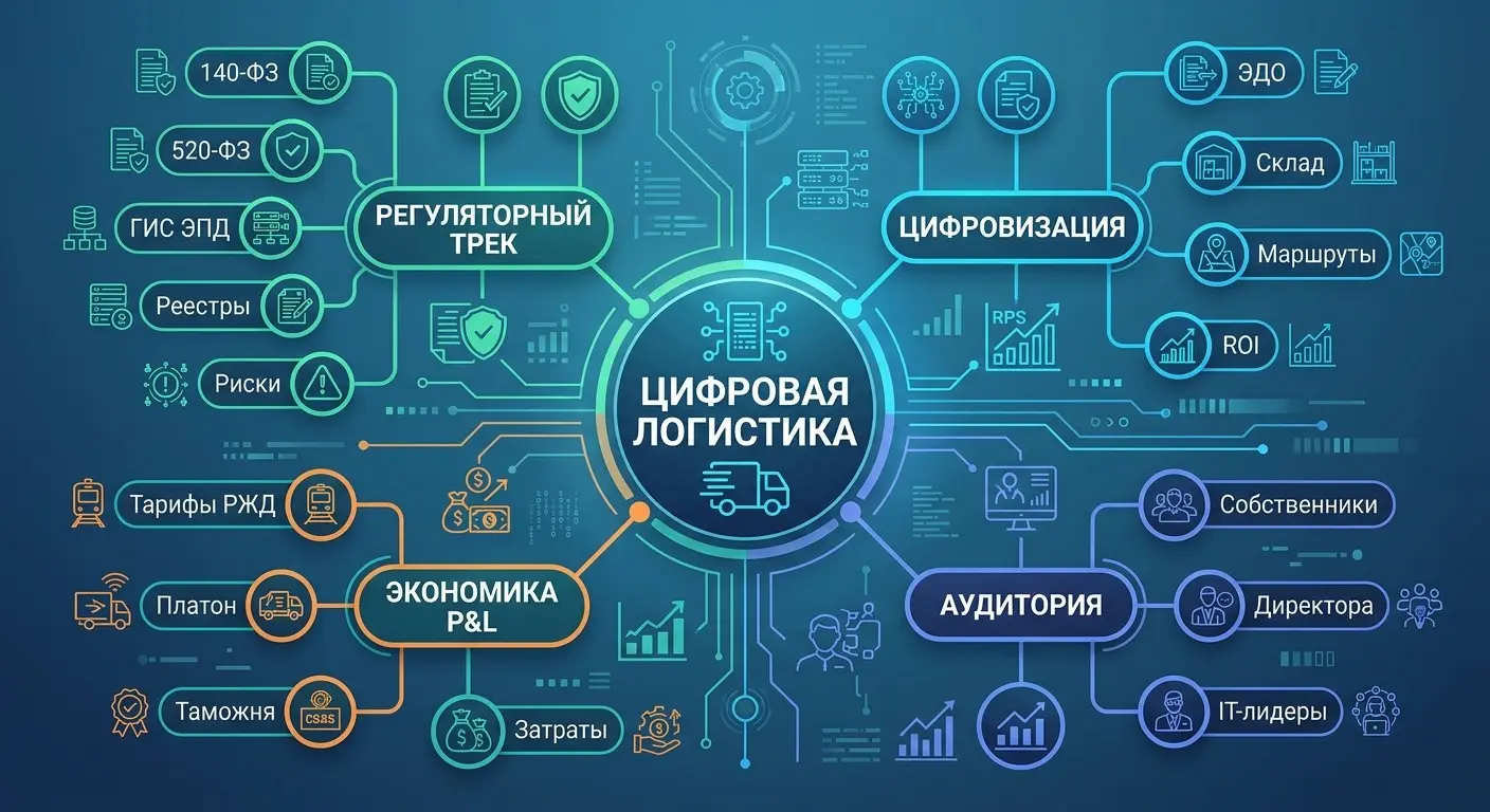 Цифровизация логистики. Автоматизация процессов. | Сетка — социальная сеть от hh.ru