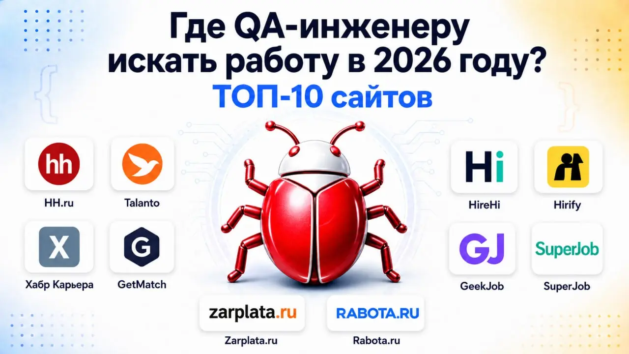 Где QA-инженеру искать работу в 2026 году? ТОП-10 русскоязыч | Сетка — социальная сеть от hh.ru