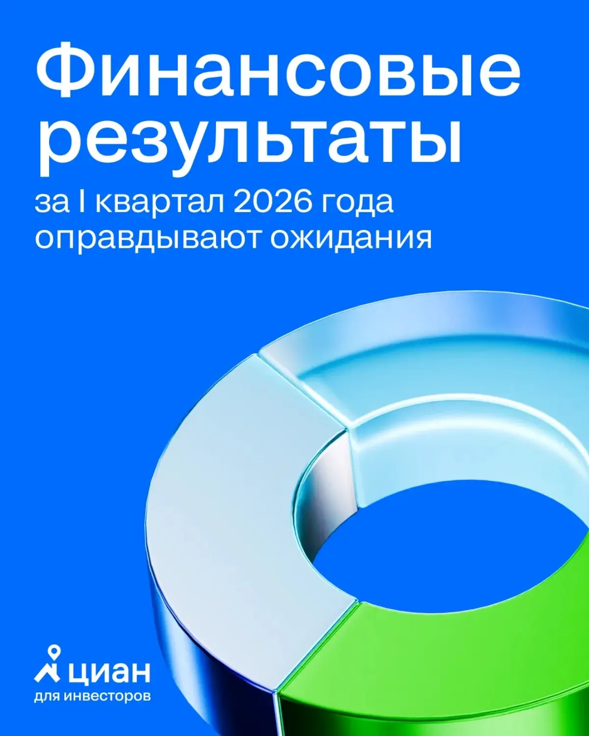 💸 Финансовые результаты Циан за 1 квартал 2026 года оправдывают ожидания
Ключевые итоги:
✅ Выручка выросла на 17,9% по сравнению с 1 кварталом 2025 до ₽3,9 млрд | Сетка — социальная сеть от hh.ru